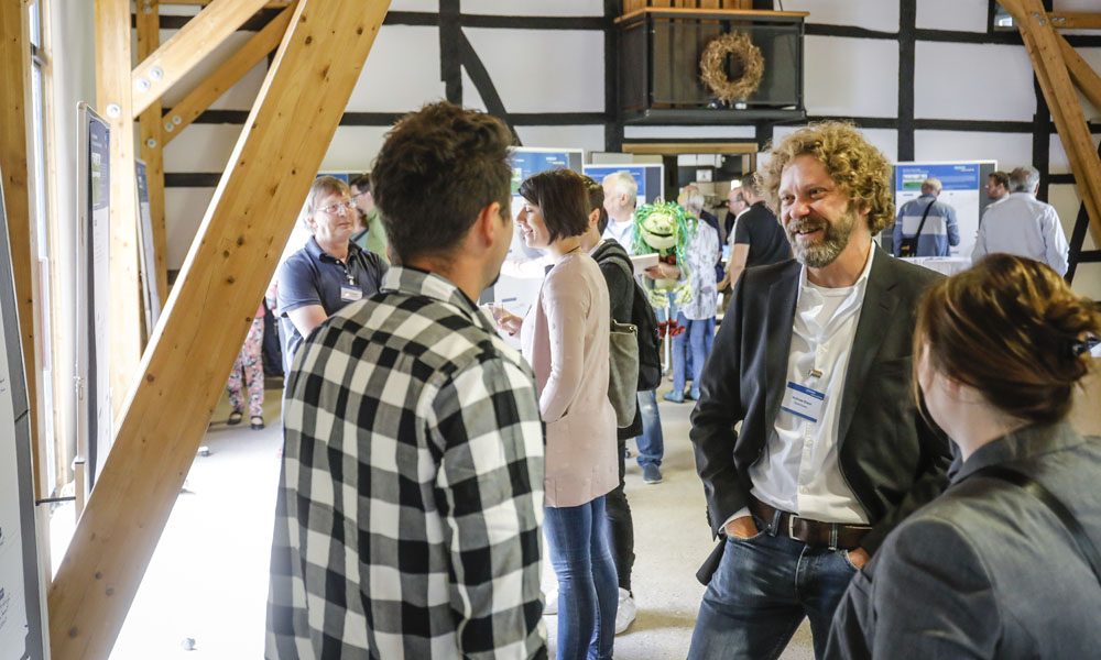 Veranstaltung Gemeinsam für das neue Emschertal im Emscherquellhof in Holzwickede. Foto: Rupert Oberhäuser/EGLV