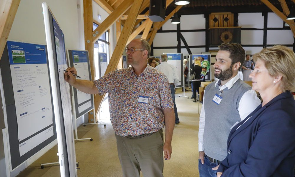 Veranstaltung Gemeinsam für das neue Emschertal im Emscherquellhof in Holzwickede. Foto: Rupert Oberhäuser/EGLV